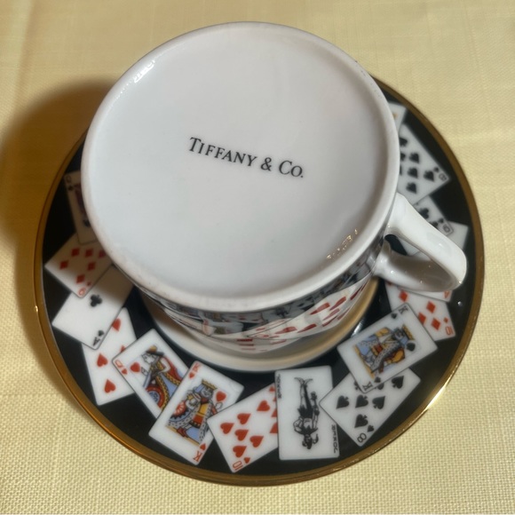 Tiffany & Co. Kitchen Vintage Tiffany 4 Pc Set Cup And Saucer
